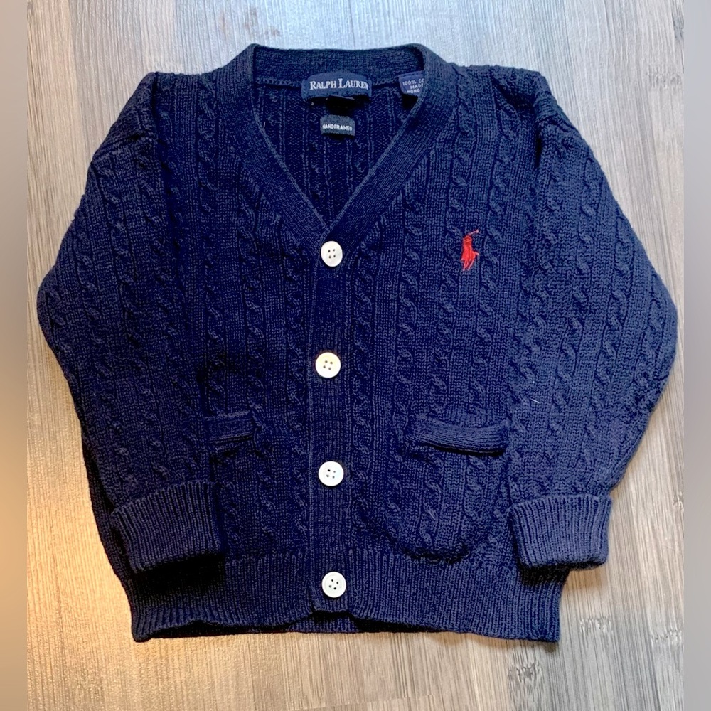 Ralph Lauren Kids Cardigan - Size 12-24 months